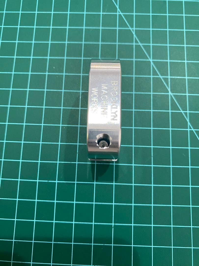 ブルックリンマシンワークス/シートクランプ/シルバー/29.8