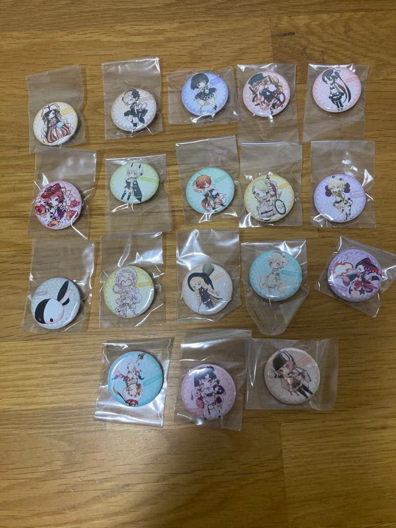 魔法少女育成計画　缶バッジ　セット