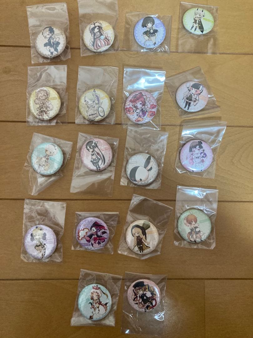 魔法少女育成計画　缶バッジ　セット