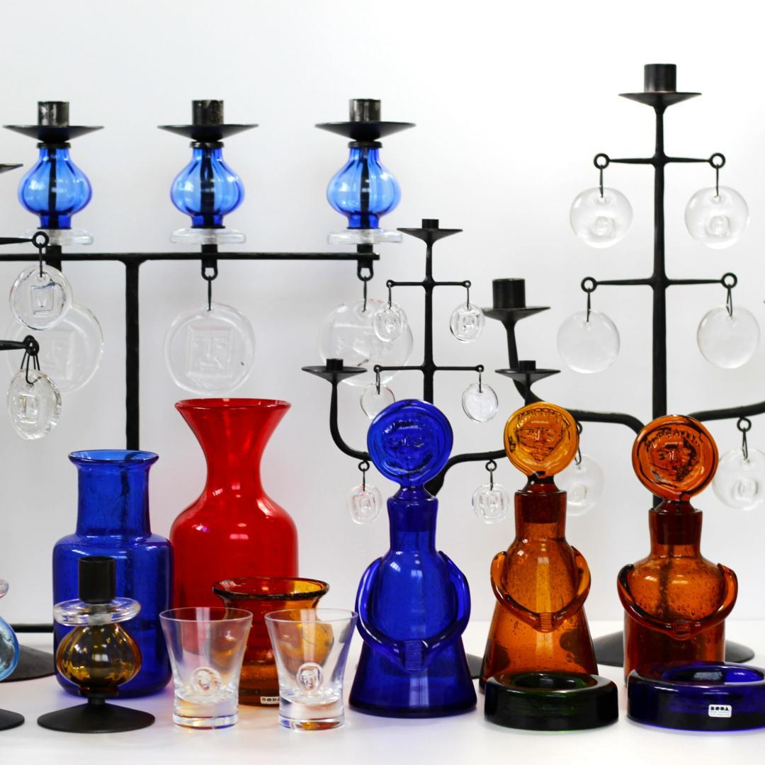 【美品・3個セット】Erik Hoglund　エリックホグラン　ショットグラス