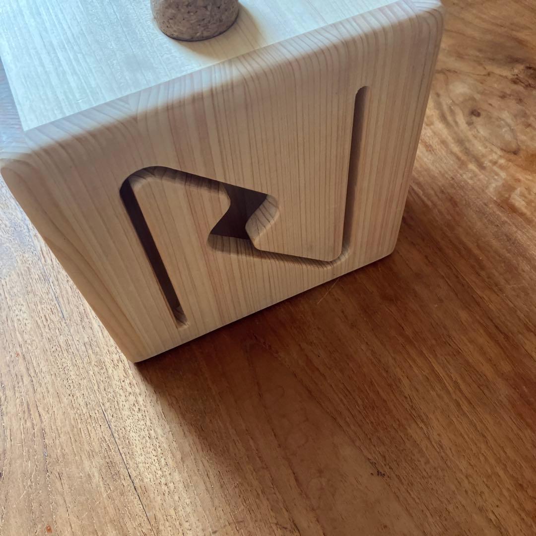 KAN-PONPON カンポンポン　スリットドラム　ひのき　岡山県産