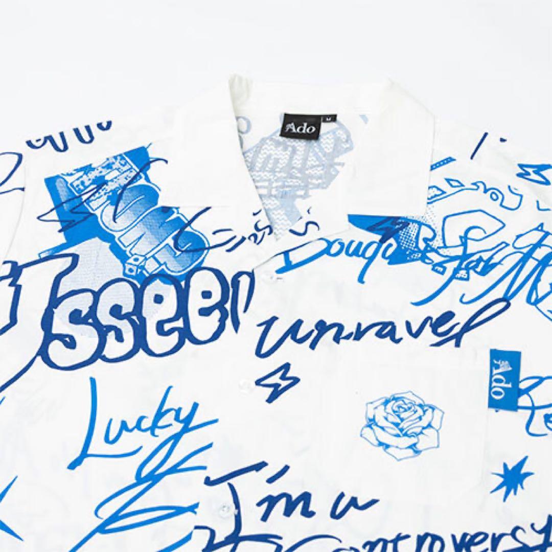 XLLサイズ オープンカラーシャツ　Ado 5th ポップアップストア　5周年