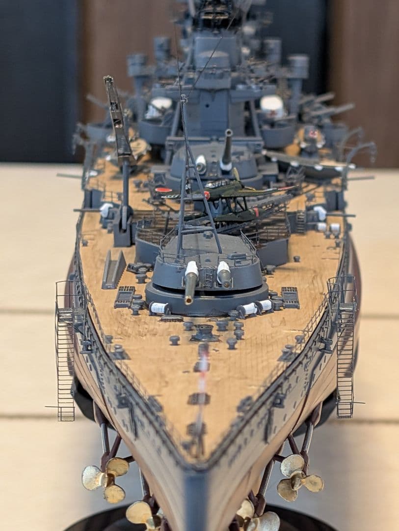 旧 日本海軍 高速戦艦 榛名 1/350