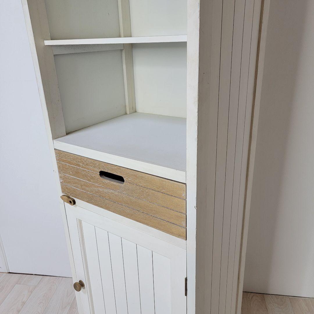 天然木トールキャビネット 45×35×150(cm)