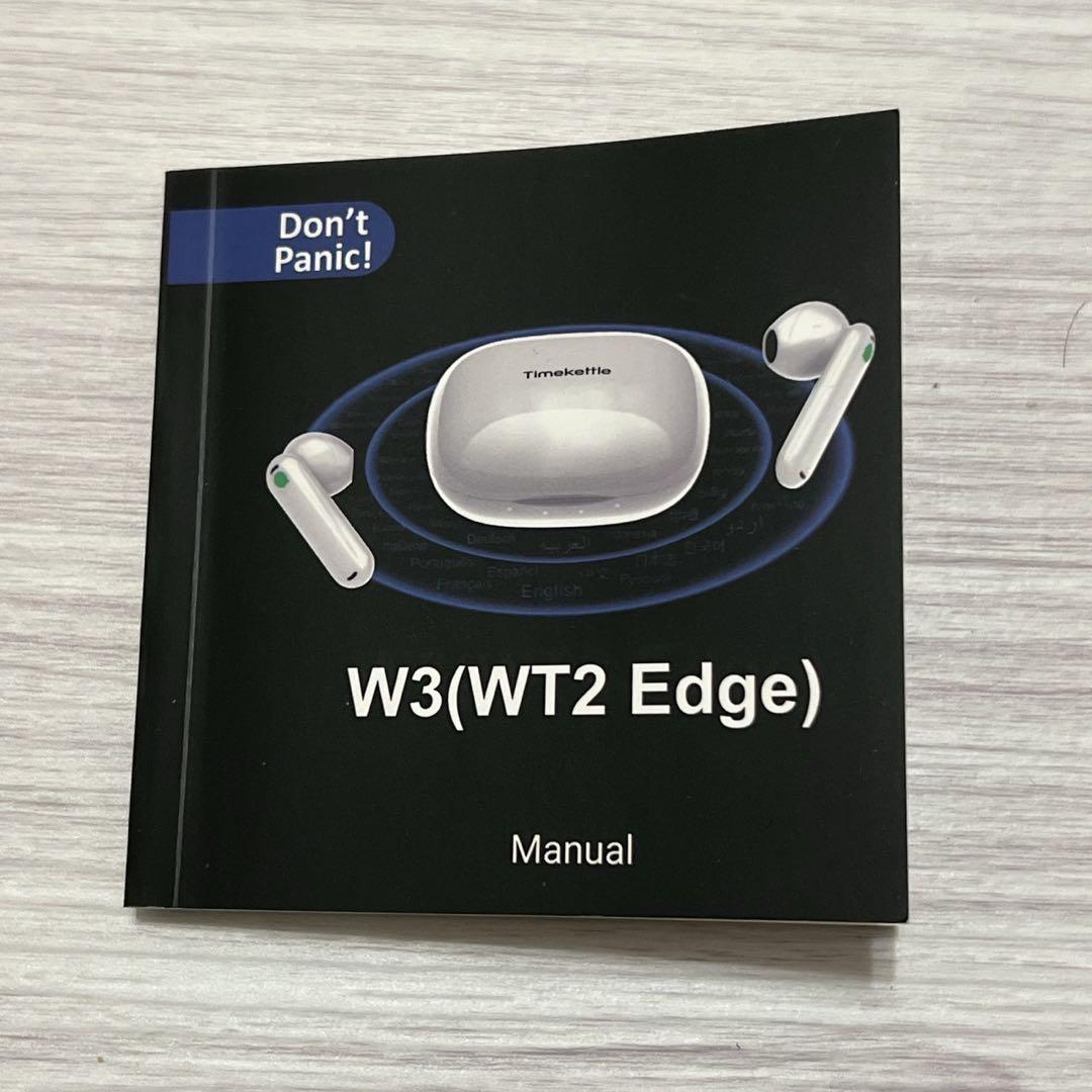 Timekettle WT2 Edge 翻訳イヤフォン ほぼ未使用品になります