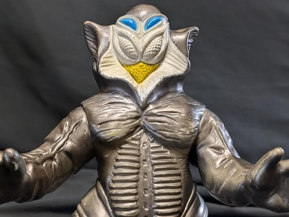 メフィラス星人「ウルトラマン」登場宇宙人（ブルマァク復刻）ソフビフィギュア