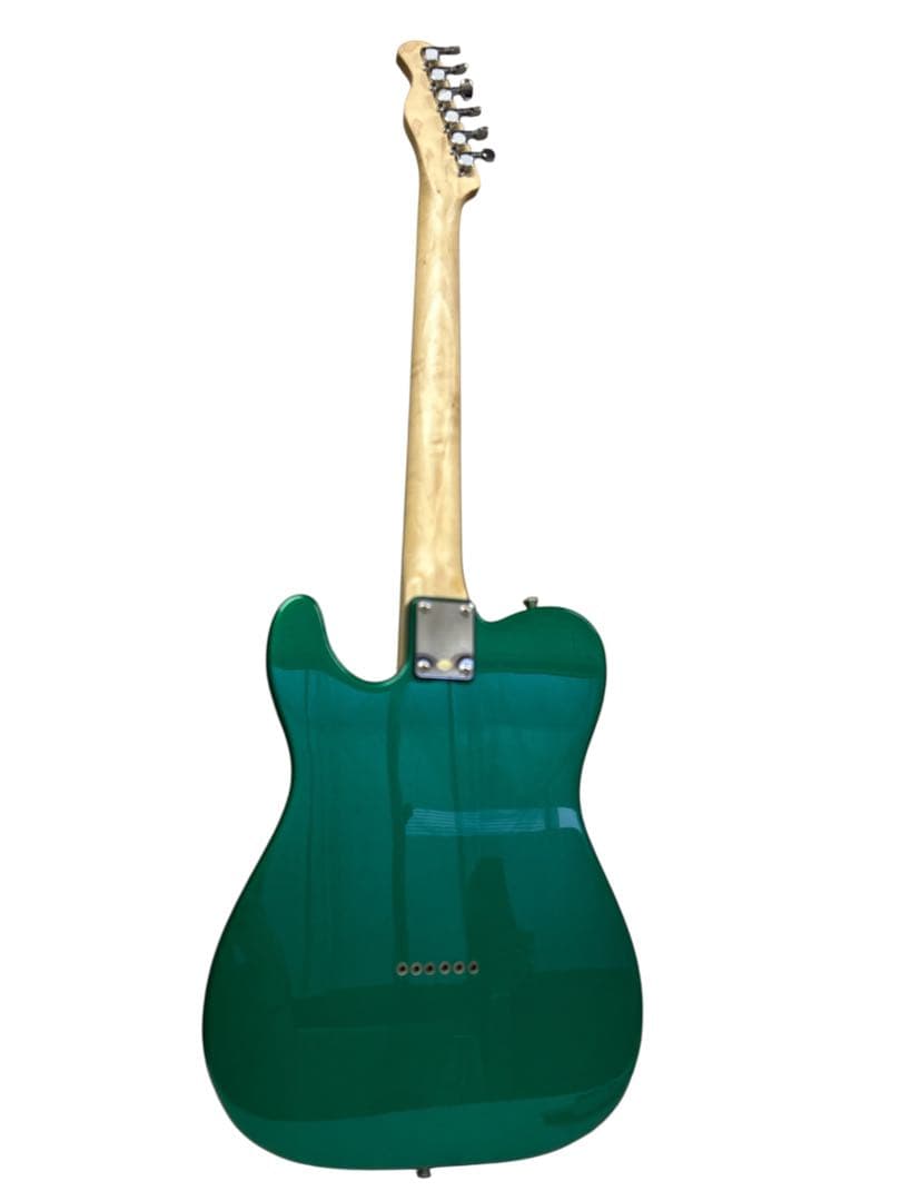 ★Bacchus エレキギター テレキャスタータイプ メタリックグリーン 現状品