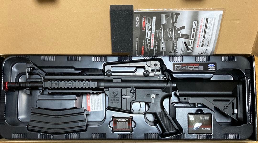 東京マルイ10禁電動ガン　ライトプロM4CQB 未使用に近い美品　作動確認済