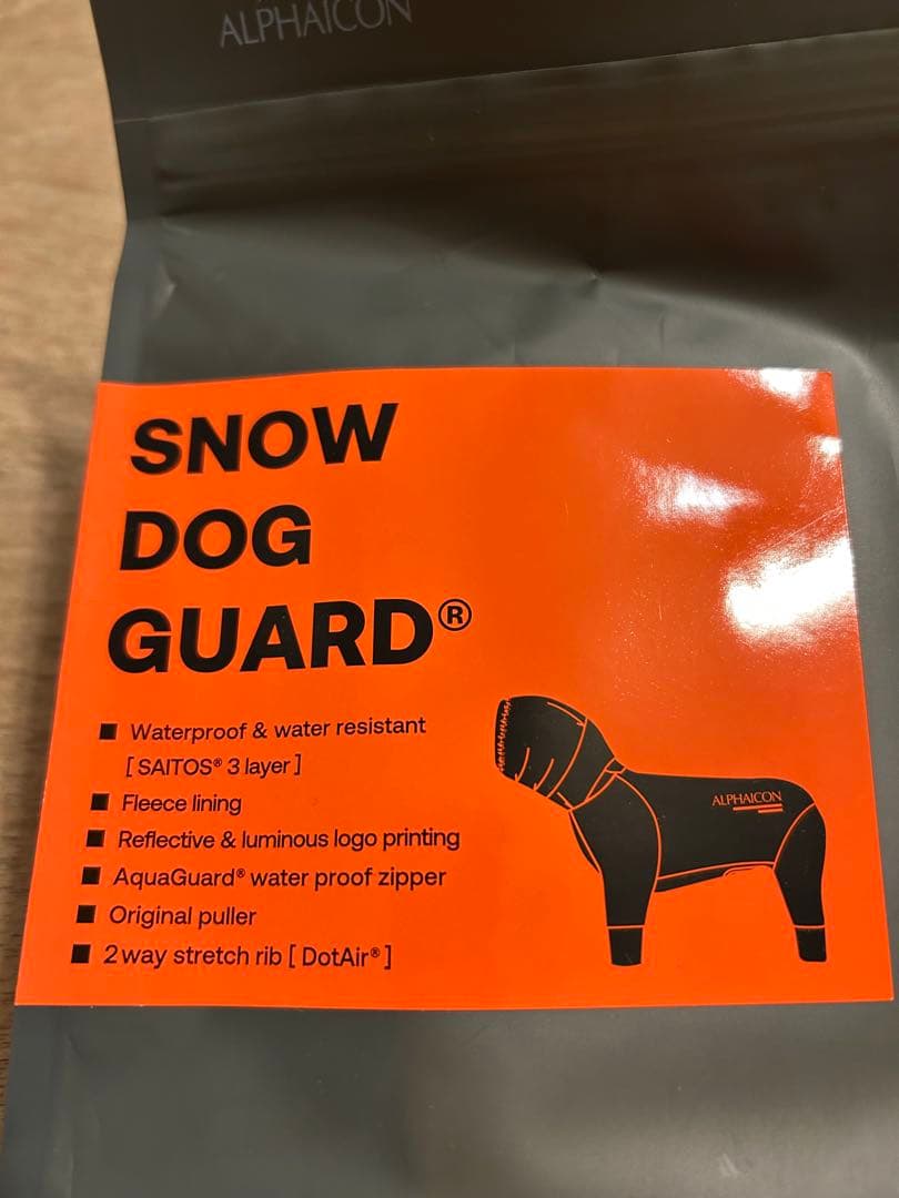 ALPHAICON アルファアイコン　スノードッグガード 4L