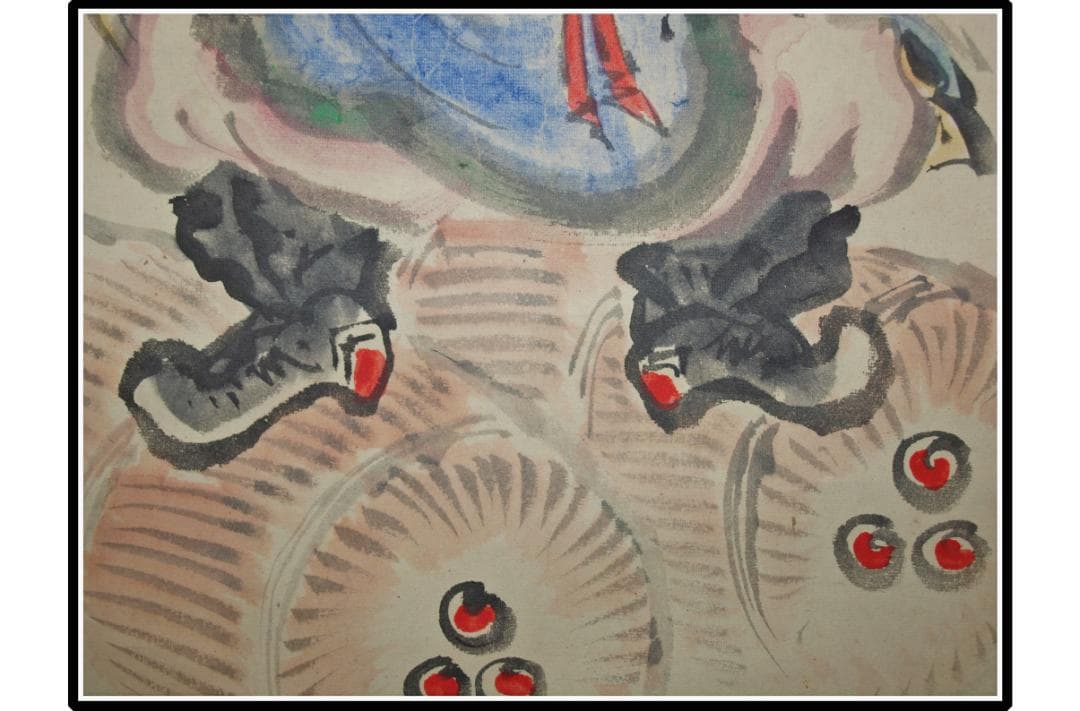 時代の掛軸　絵肉筆保証　蔵整理中国美术品　日本 X917C16-7