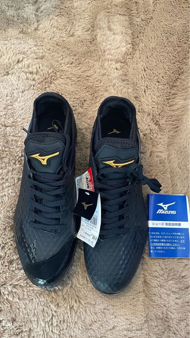 【新品未使用】 定価21000円Mizuno Pro スパイク28cmp革付き