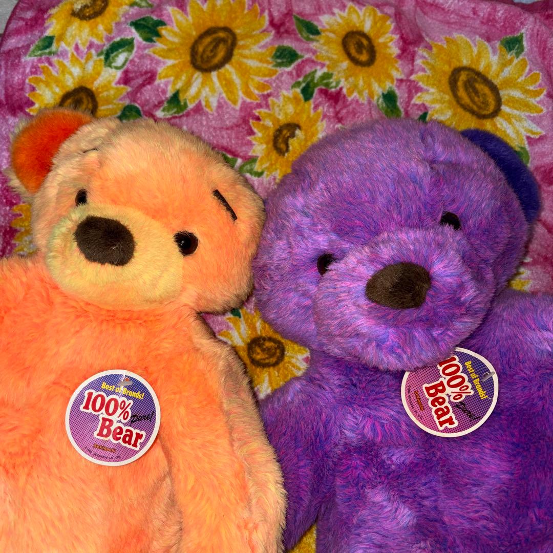 【レトロ】カラフル ジャンボベアー Best of Brands! L M