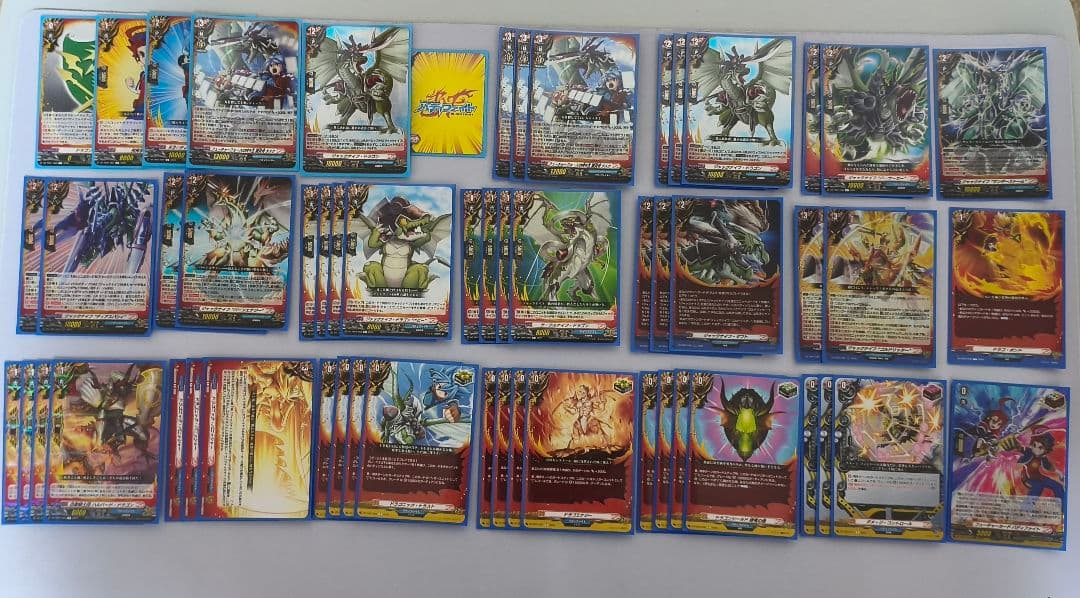 ヴァンガード　バディファイト龍炎寺タスク　デッキ　調整パーツ3枚付き