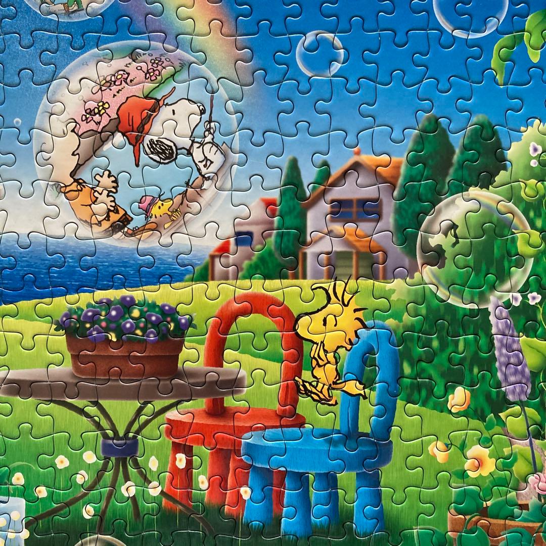 スヌーピー ピーナッツ　ジグソーパズル　1000ピース　シャボン玉の想い出