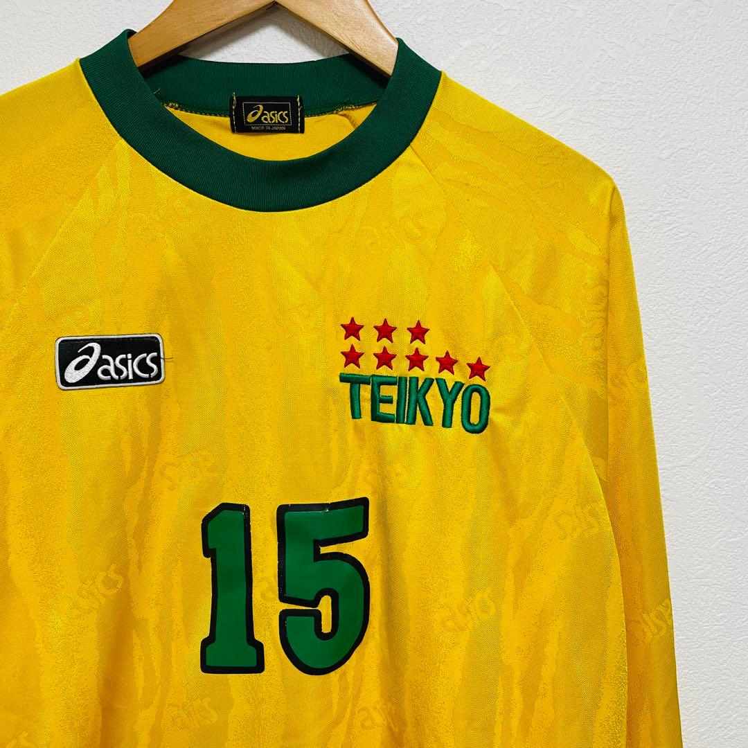 【雪の決勝】帝京高校サッカー　ユニフォーム　No15