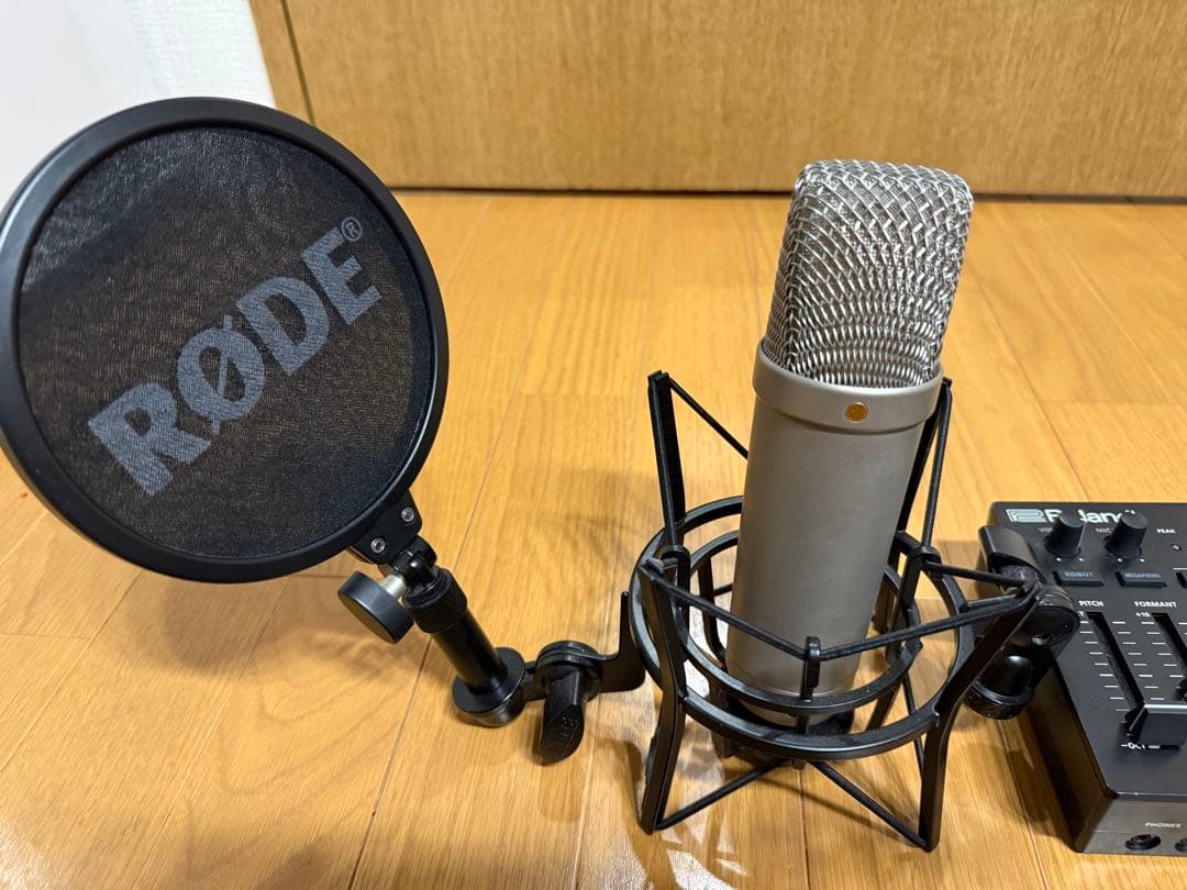 Roland VT-4 ボイストランスフォーマー　マイクなど　セット