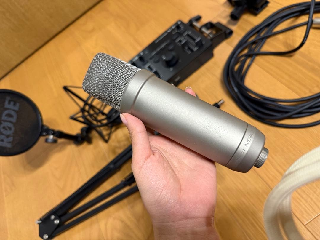 Roland VT-4 ボイストランスフォーマー　マイクなど　セット