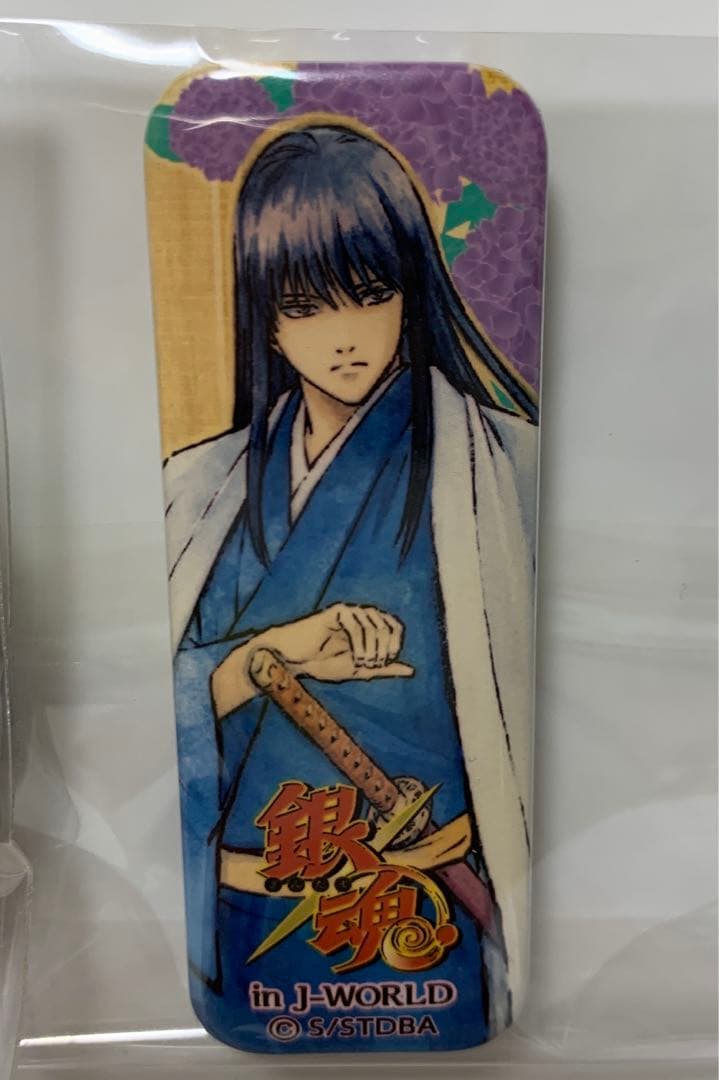 ‼️当時‼️ 銀魂 in J-WORLD 花鳥風月 和風缶バッジ ロング缶バッジ