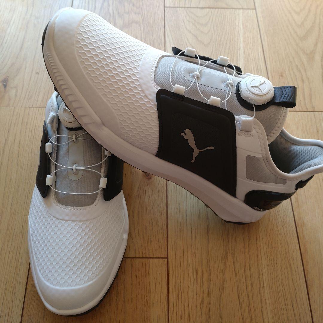 新品未使用 プーマ(PUMA)スパイクレス、ダイヤル式ゴルフシューズ
