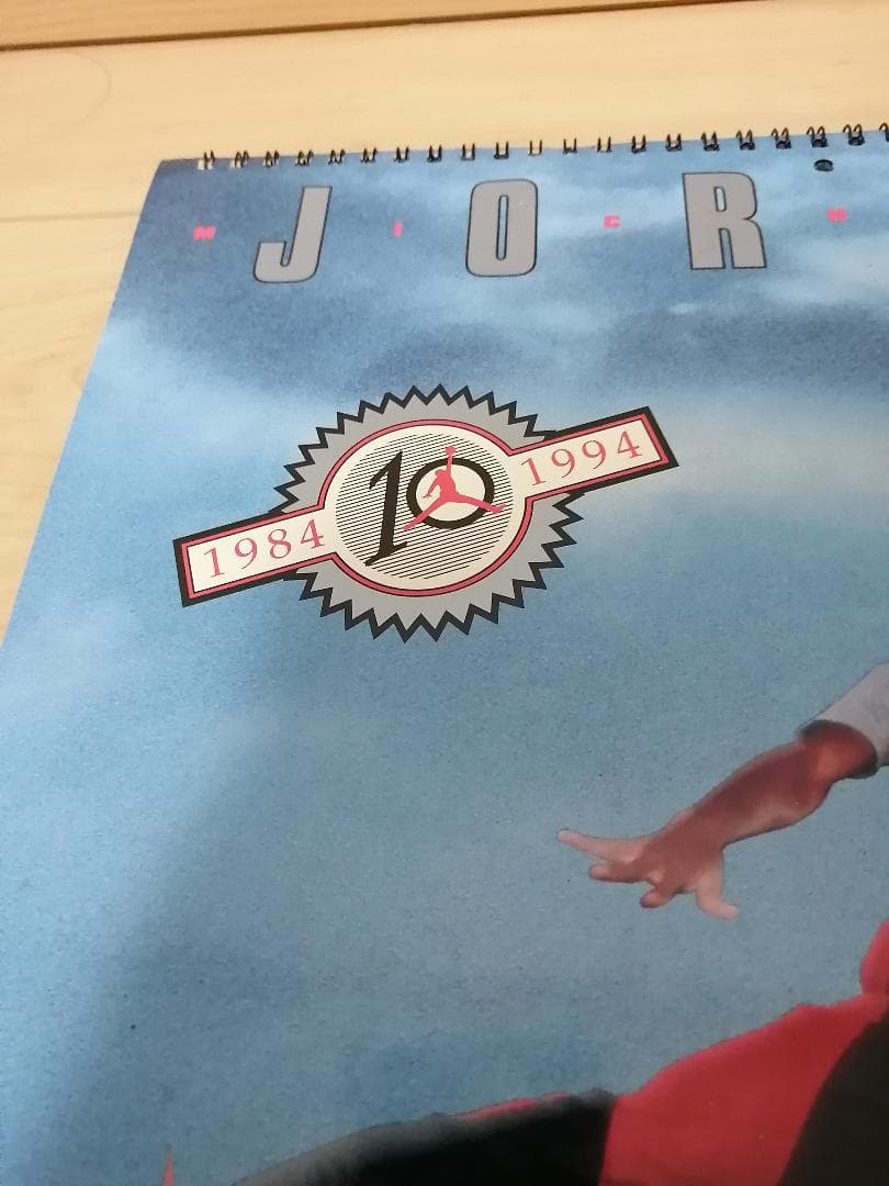 【美品】マイケルジョーダン10yearsカレンダー