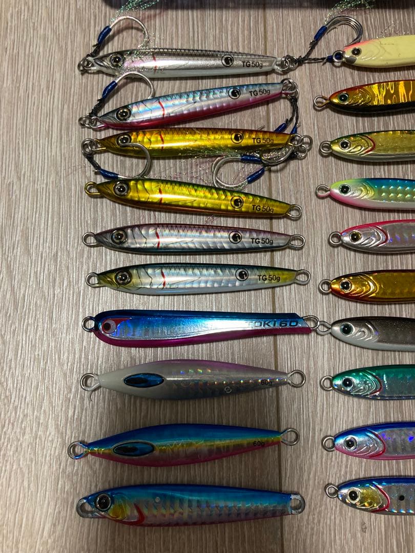 tgベイト タングステンジグ ライトジギングルアー　SLJメタルジグセット
