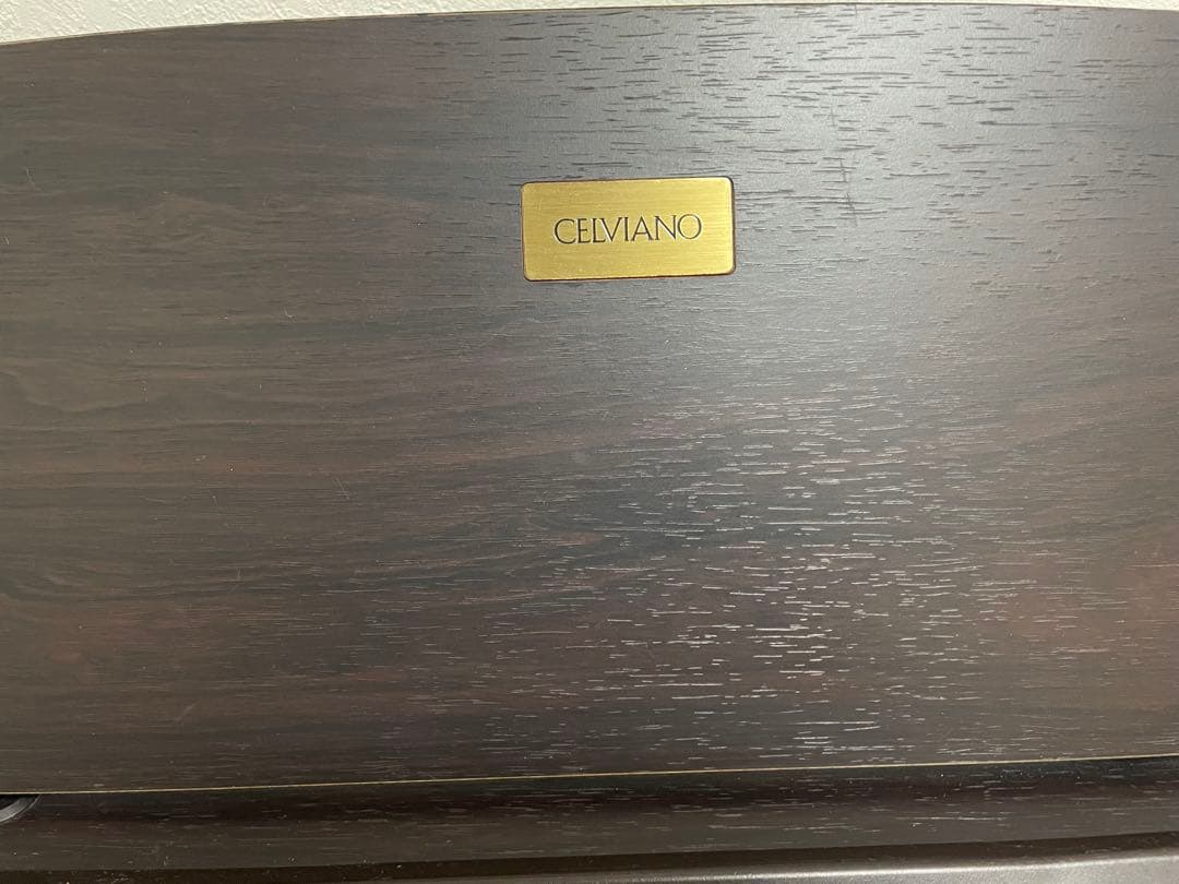 CELVIANO デジタルピアノ ダークブラウン 椅子付き