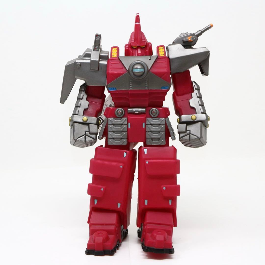 タグ付　コナミ 超星神グランセイザー 五式支援機士ユウヒ　特撮　レア　ソフビ