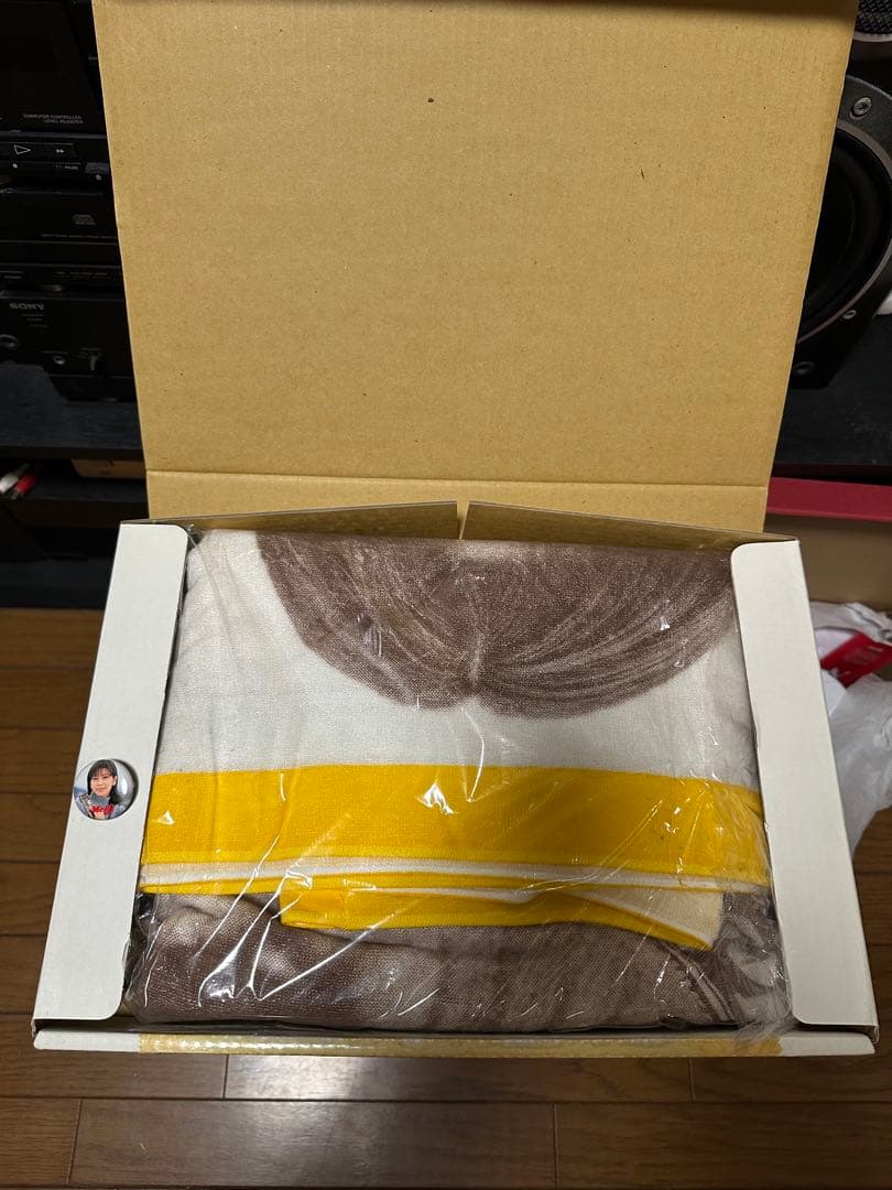 森高千里 BIGタオル／サイン入り非売 品 新品未使用品 入手困難稀少品