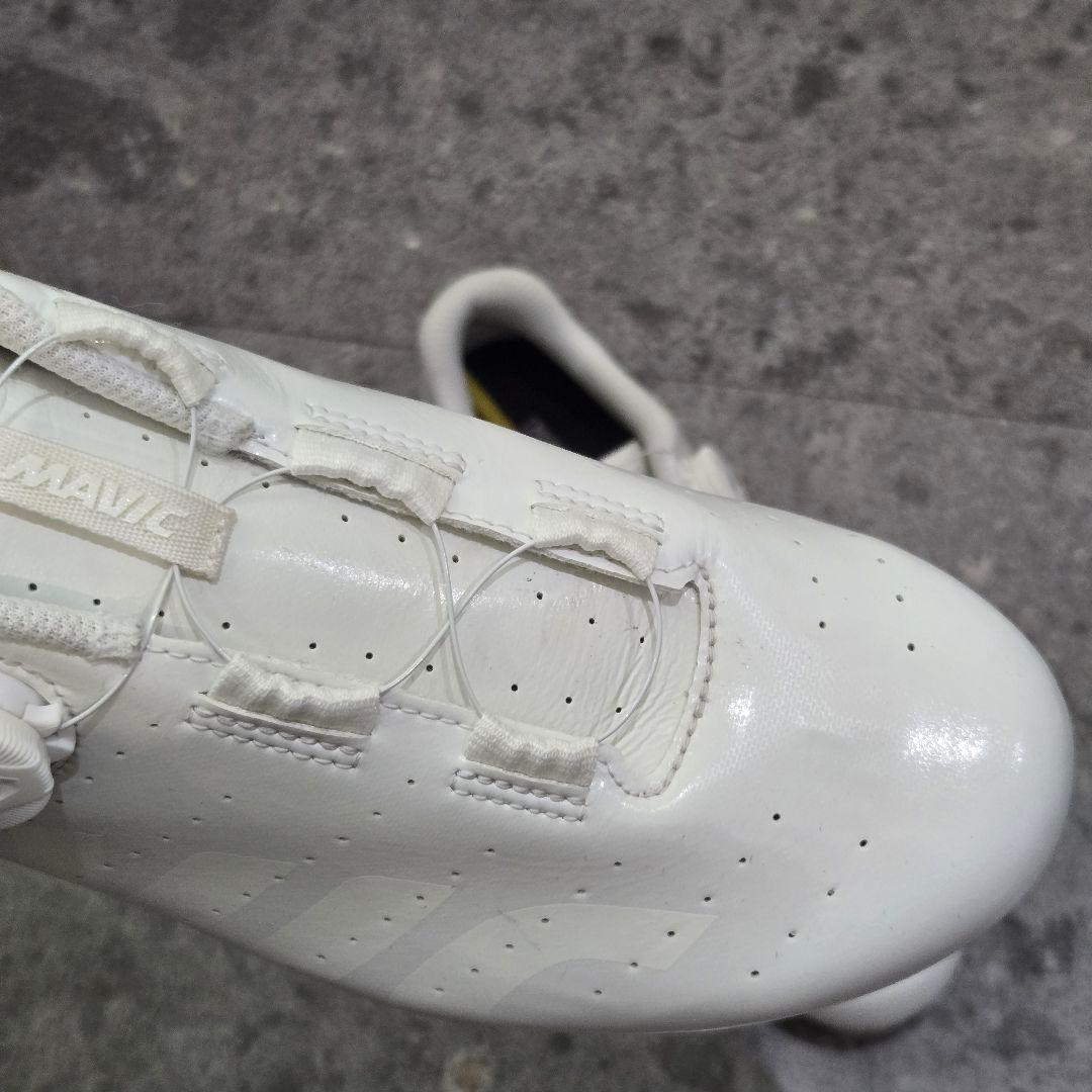 【美品・希少】MAVIC COSMIC BOA オールホワイト 27cm