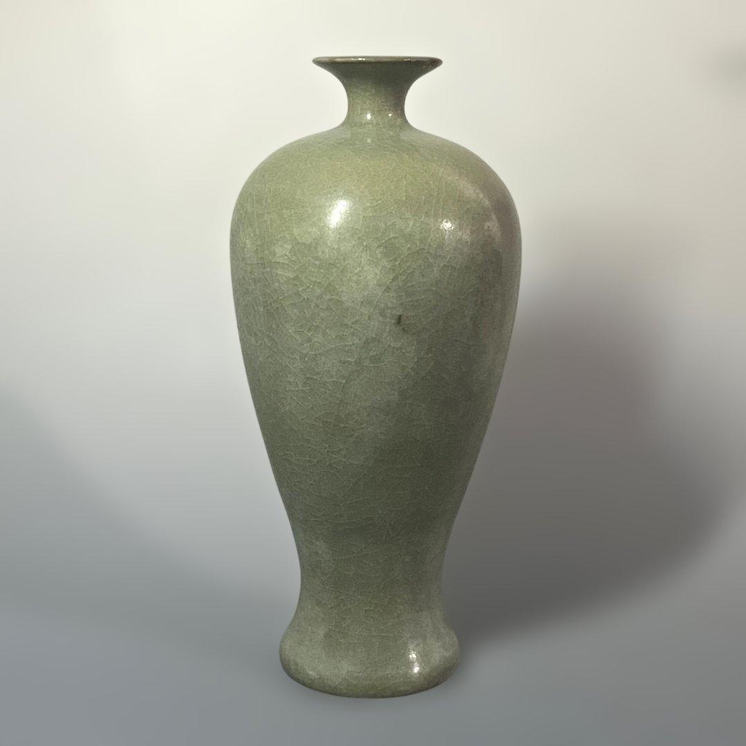 唐物 青磁梅瓶 中国美術 古玩 SH88