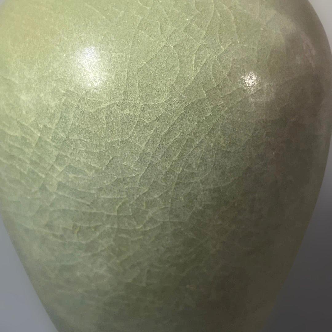 唐物 青磁梅瓶 中国美術 古玩 SH88