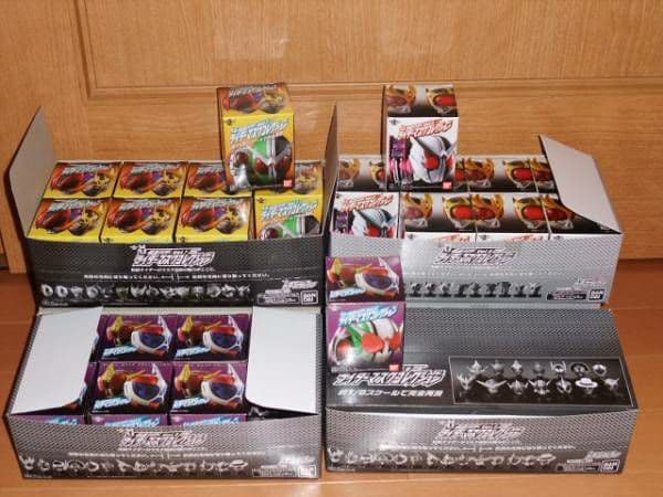 ライダーマスクコレクション Vol.4～9他限定品含 97個