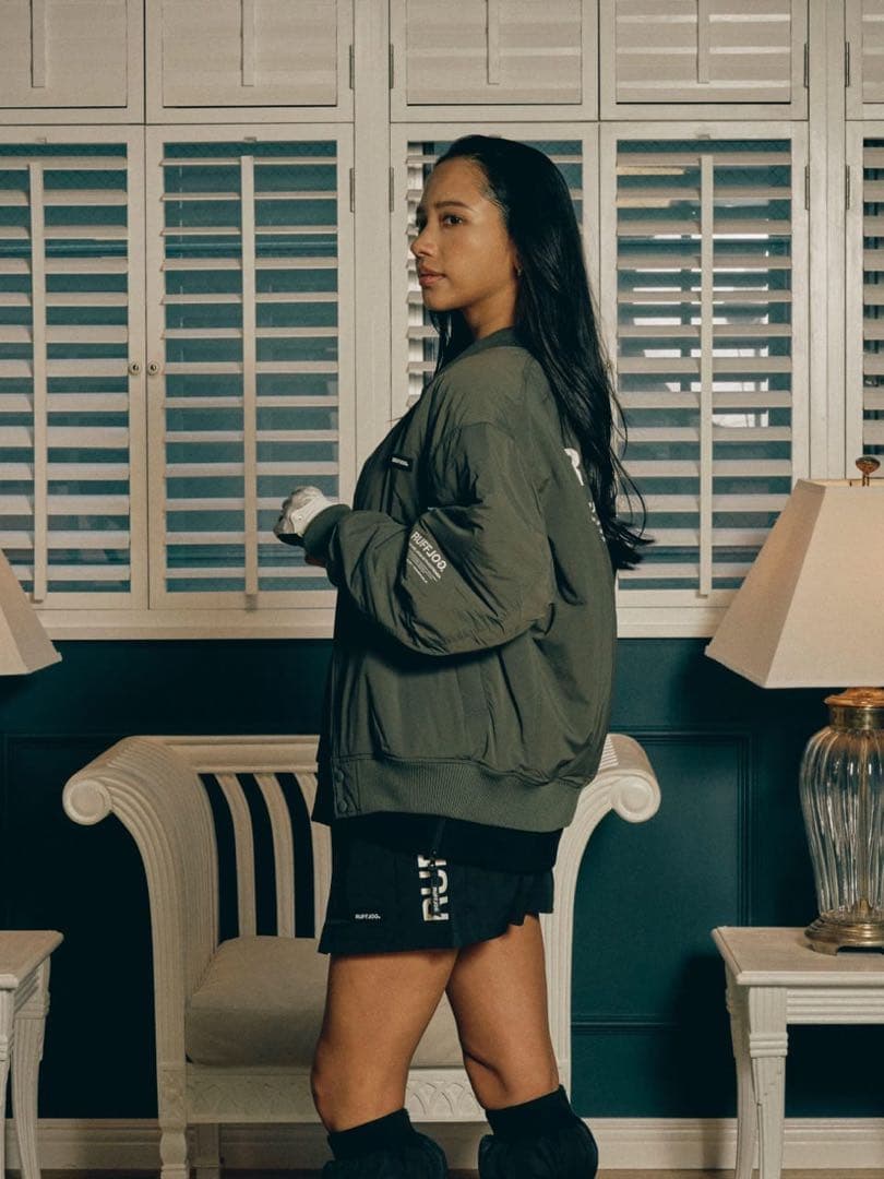 ラフロッグ　今季新作　アジャスタブルサイドポケットプリーツスカート　即完売品