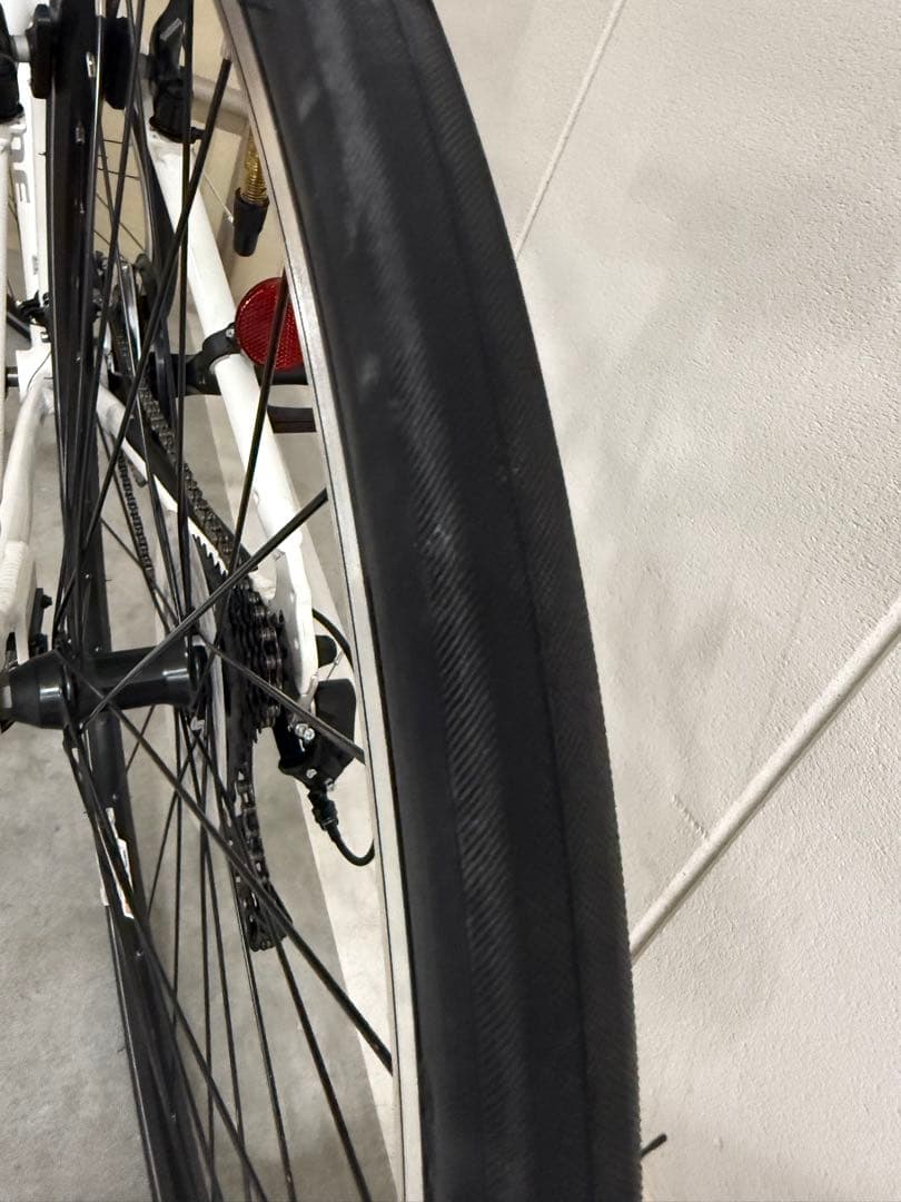 美品 BRIDGESTONE クロスバイク XB1 スノーホワイト