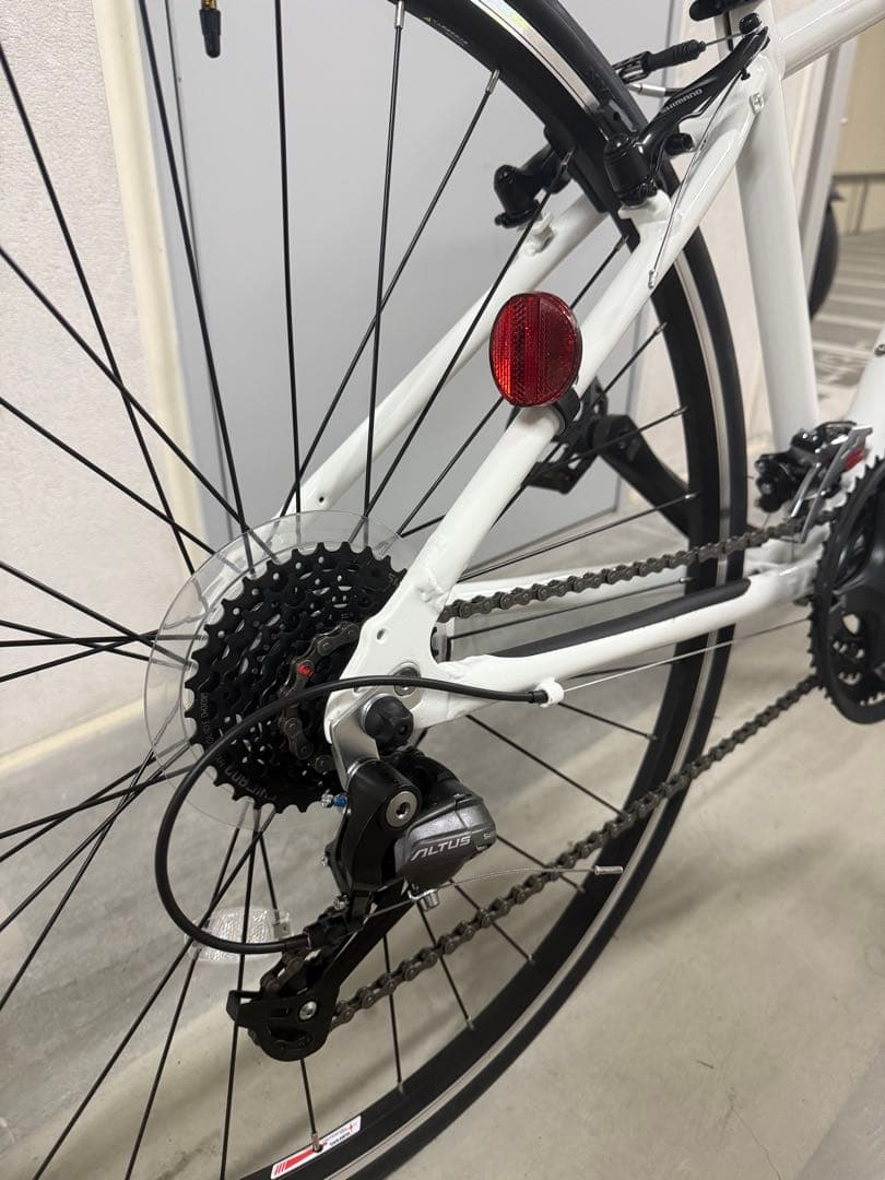 美品 BRIDGESTONE クロスバイク XB1 スノーホワイト