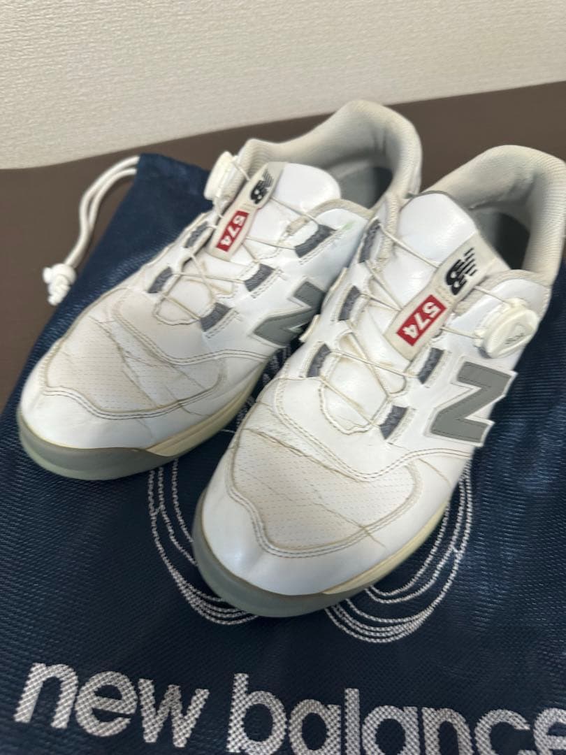 New Balance 574 ゴルフシューズ 27.5cm ニューバランス