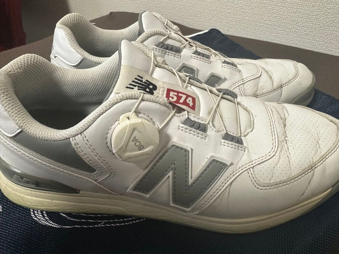 New Balance 574 ゴルフシューズ 27.5cm ニューバランス