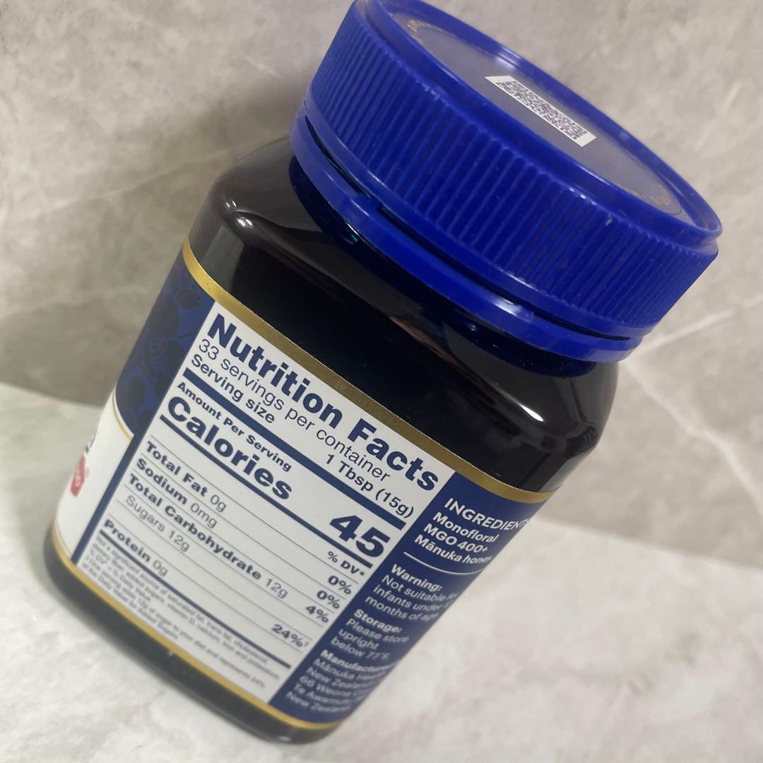 マヌカハニー MGO400+ マヌカヘルス 500g はちみつ 13+UMF ♪