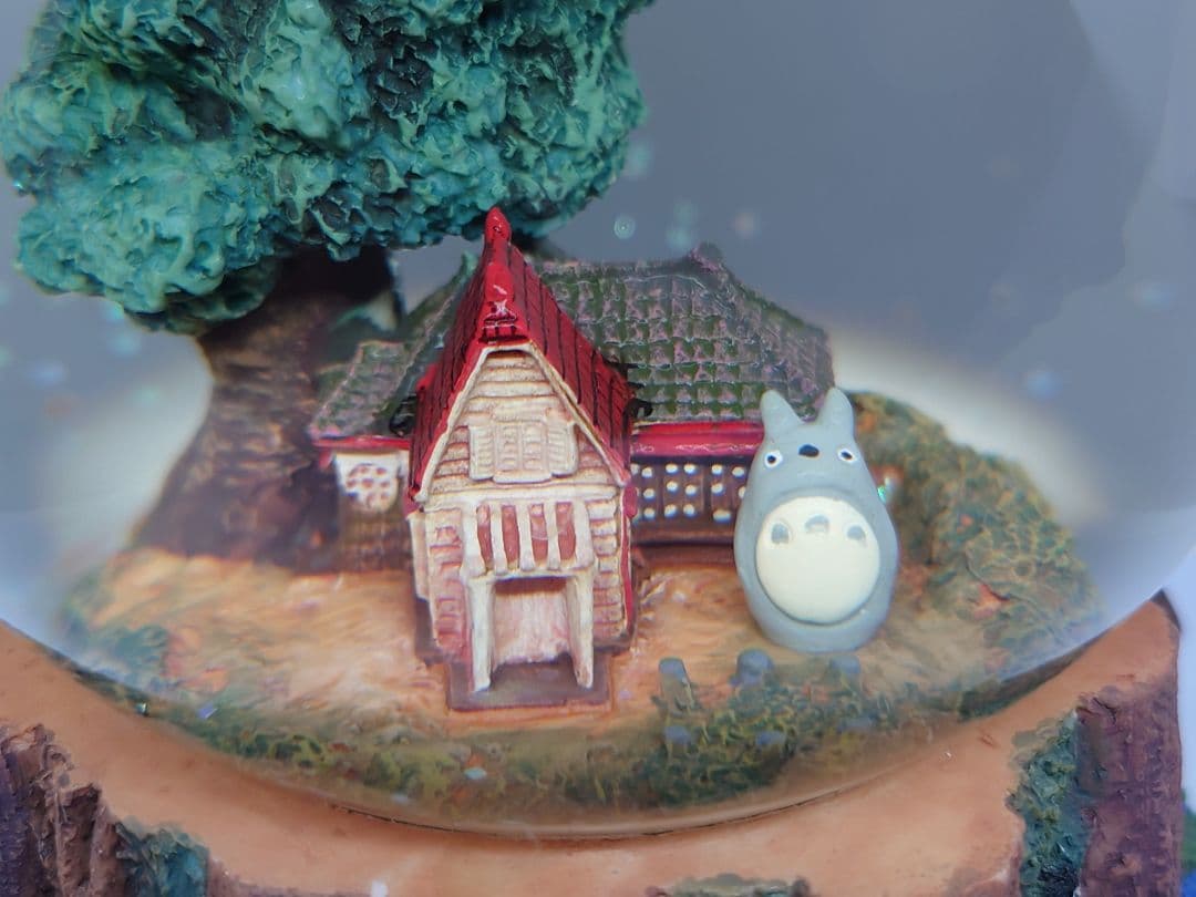 となりのトトロ オルゴール付　ウォーターボール スノードーム ウォータードーム