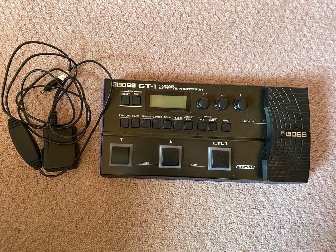boss gt-1 アダプター付き