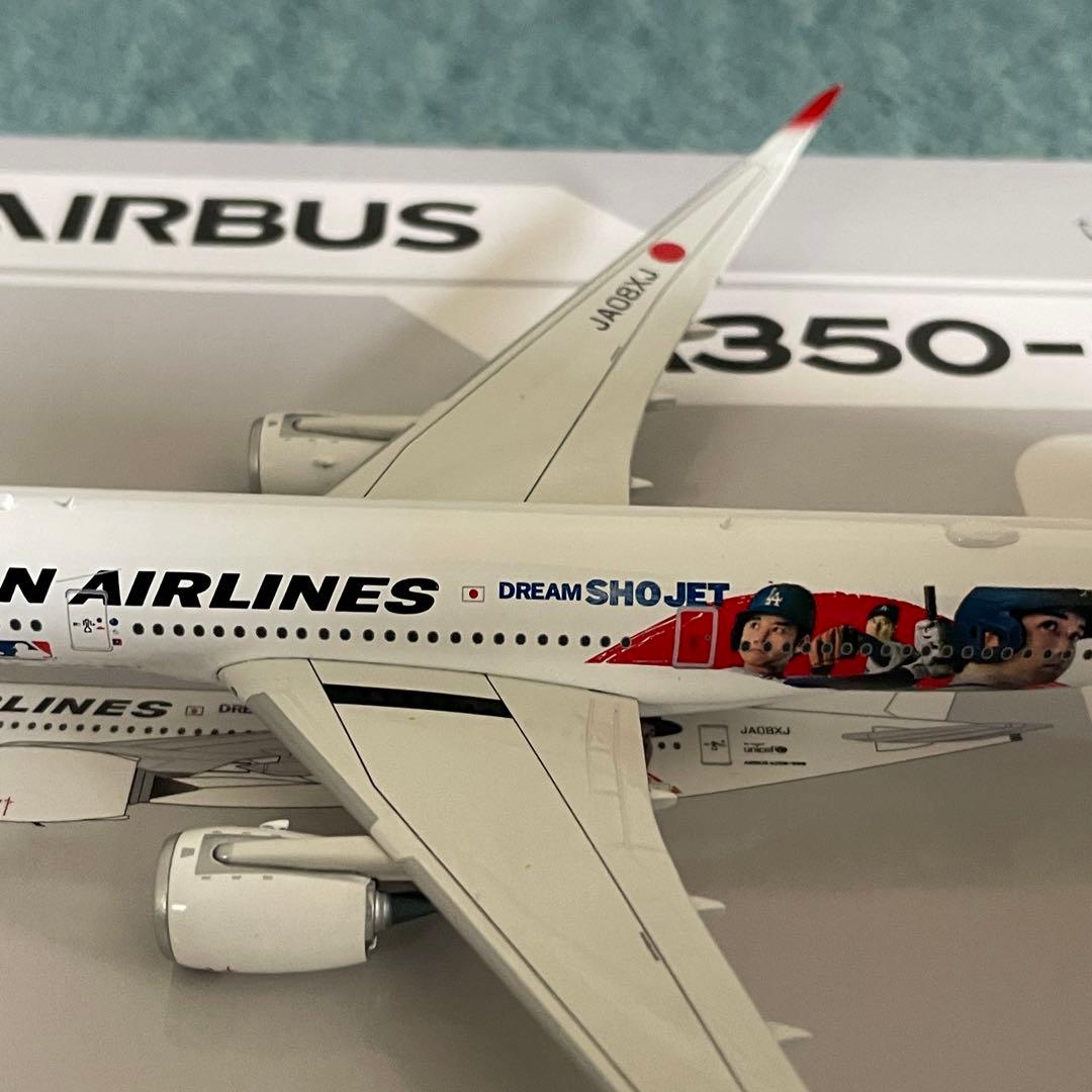 JAL A350-900 日本航空 大谷 av 1:400 スタンド付き