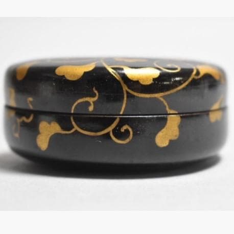 【徳川家伝来】◆『三つ葉葵紋 蒔絵 平棗 』◆検）徳川家康 上杉謙信 豊臣秀吉