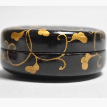 【徳川家伝来】◆『三つ葉葵紋 蒔絵 平棗 』◆検）徳川家康 上杉謙信 豊臣秀吉