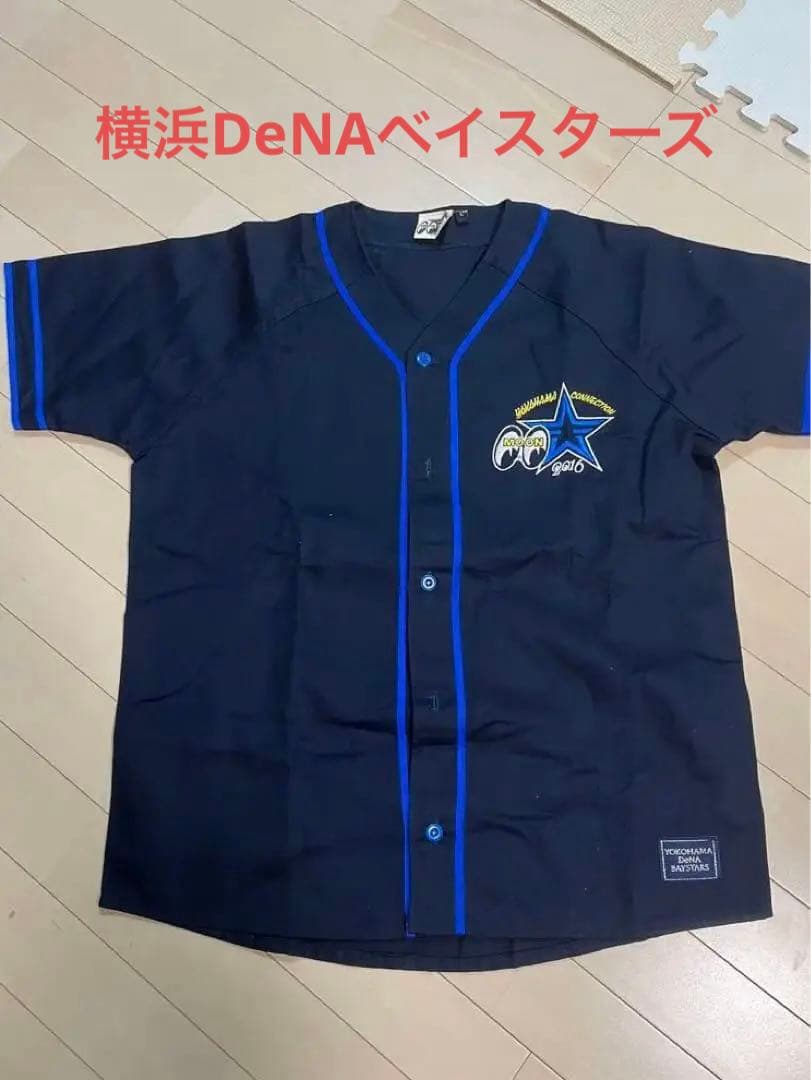プロ野球　横浜DeNAベイスターズ限定　ムーンアイズコラボTシャツ　dena
