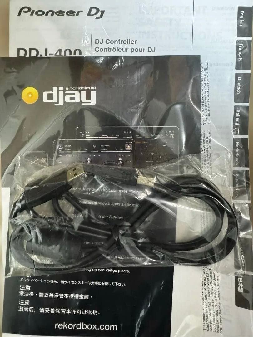 【美品】【箱、取説付】Pioneer DDJ-400 DJコントローラ