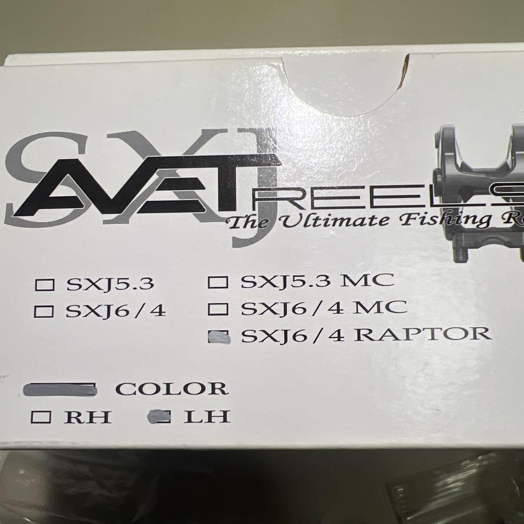 AVET REEL SXJ6/4 RAPTOR 左ハンドル　アベット