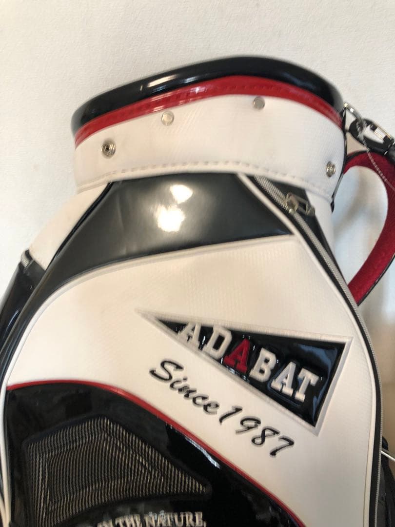 【送料込み】廃盤希少品　adabat アダバット　高級キャディバッグ　ゴルフ