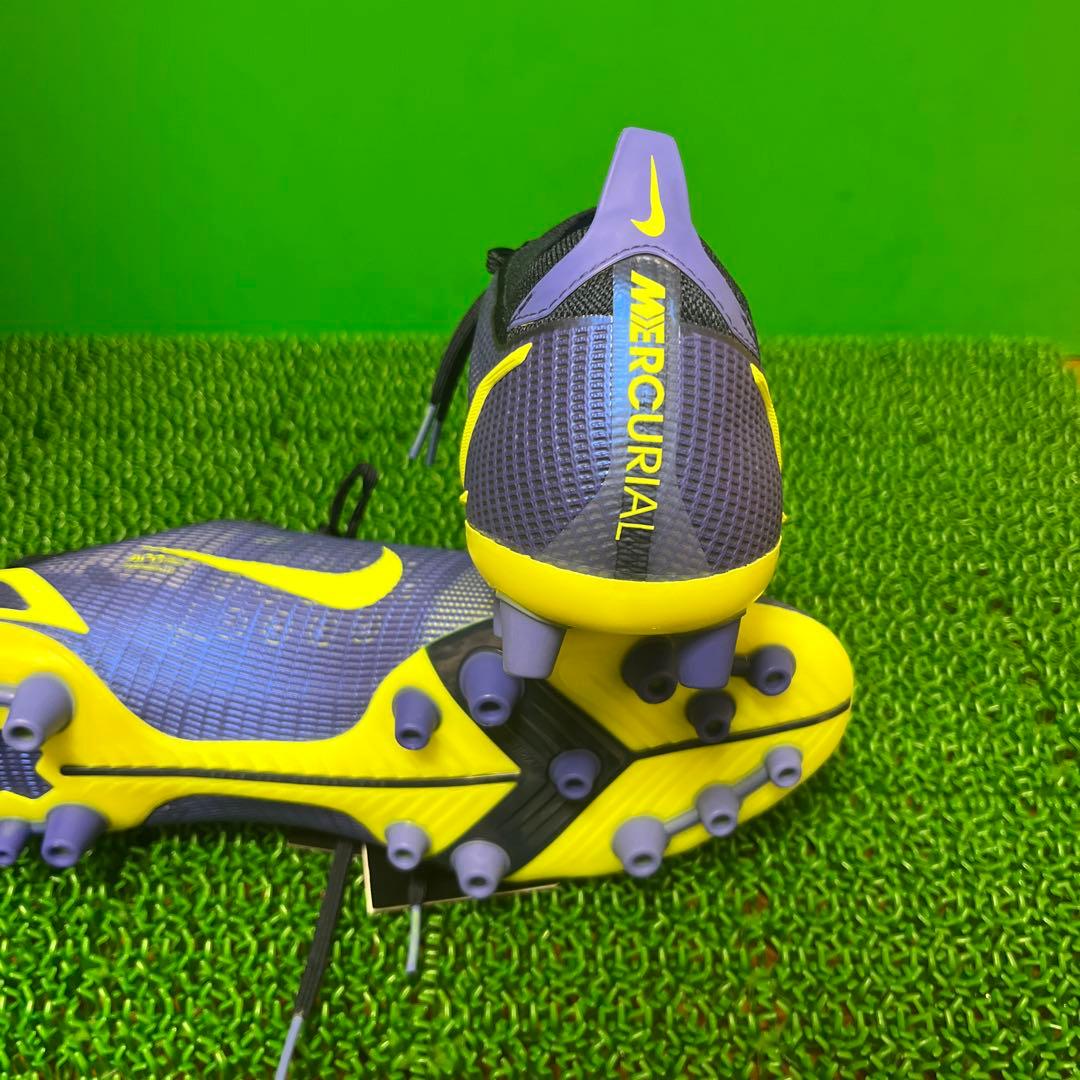 ナイキ サッカースパイク ヴェイパー 14 エリート AG(ブルー×イエロー)