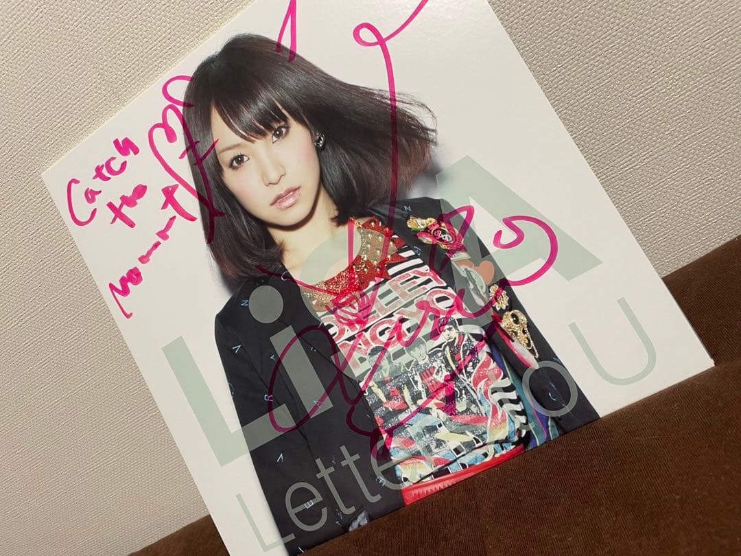 LiSA 直筆サイン入り レコード Letters to U