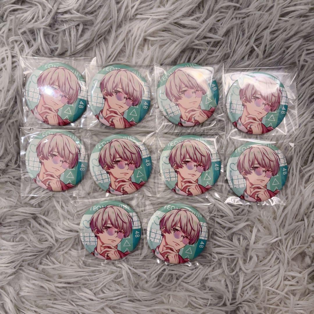 パラライ　燕夏準　サンリオ　缶バッジ